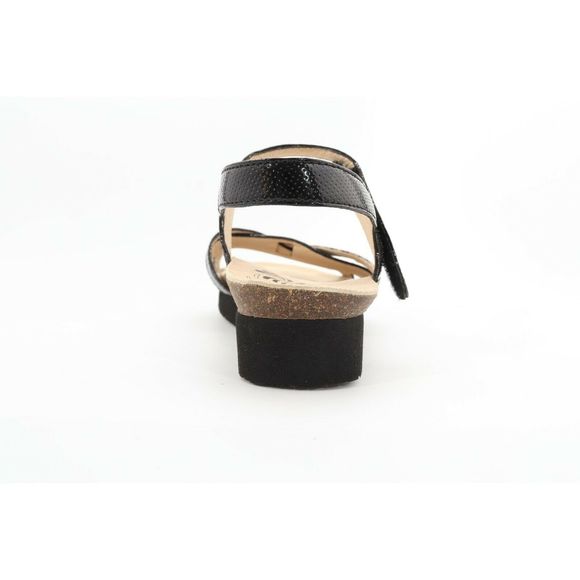 Abeo Chloe Sandals Black 8 ( EBP) 4672 - Picture 3 of 7